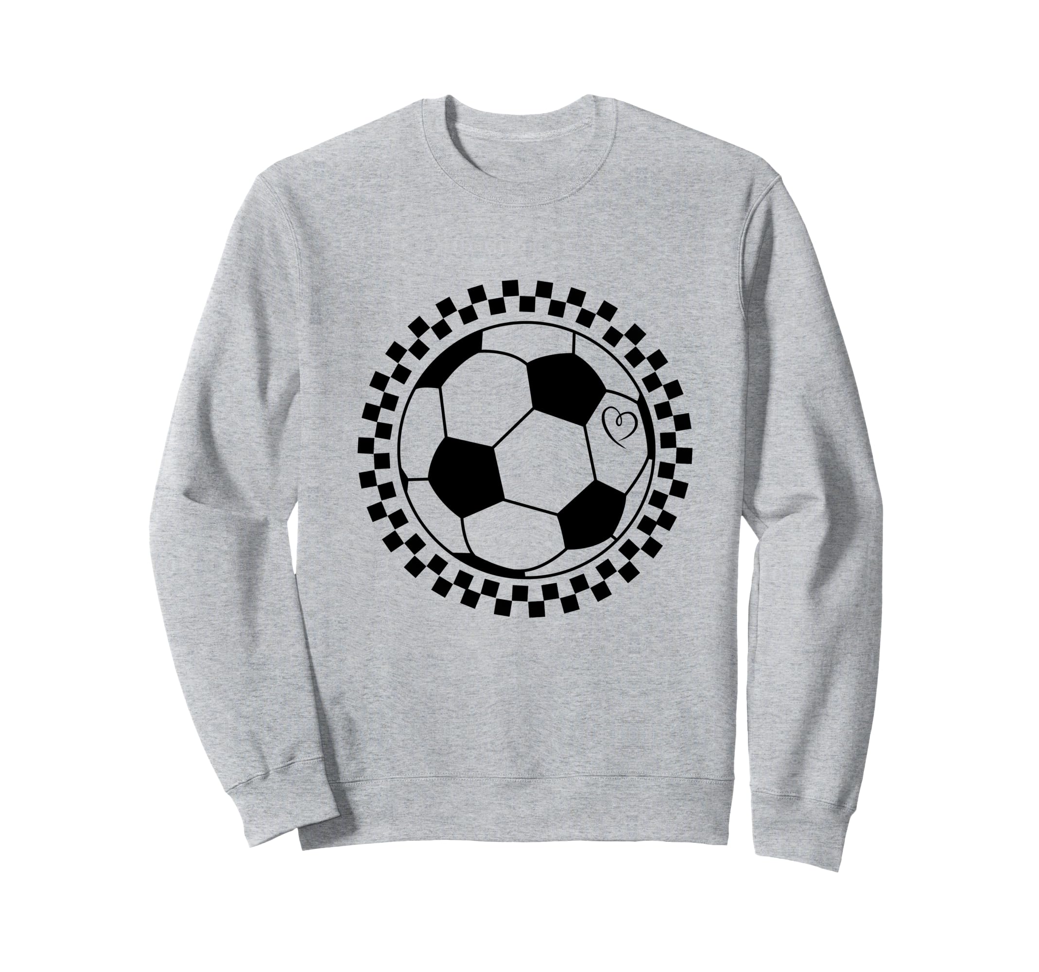 Groovy Soccer Womens Soccer Sweatshirt - Novelty Apparel Men Women