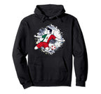 Mexico Soccer Mexican National Flag Hoodie - Fun Novelty Design Men Women