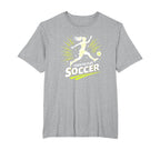 Born To Play Soccer Womens T-Shirt - Novelty Apparel for Adults
