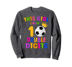 10Th Birthday This Is Now 10 Sweatshirt - Casual Everyday Wear Unisex