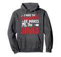 Ice Hockey Goalkeeper Mom Ice Hockey Hoodie - Trendy Graphic Men Women