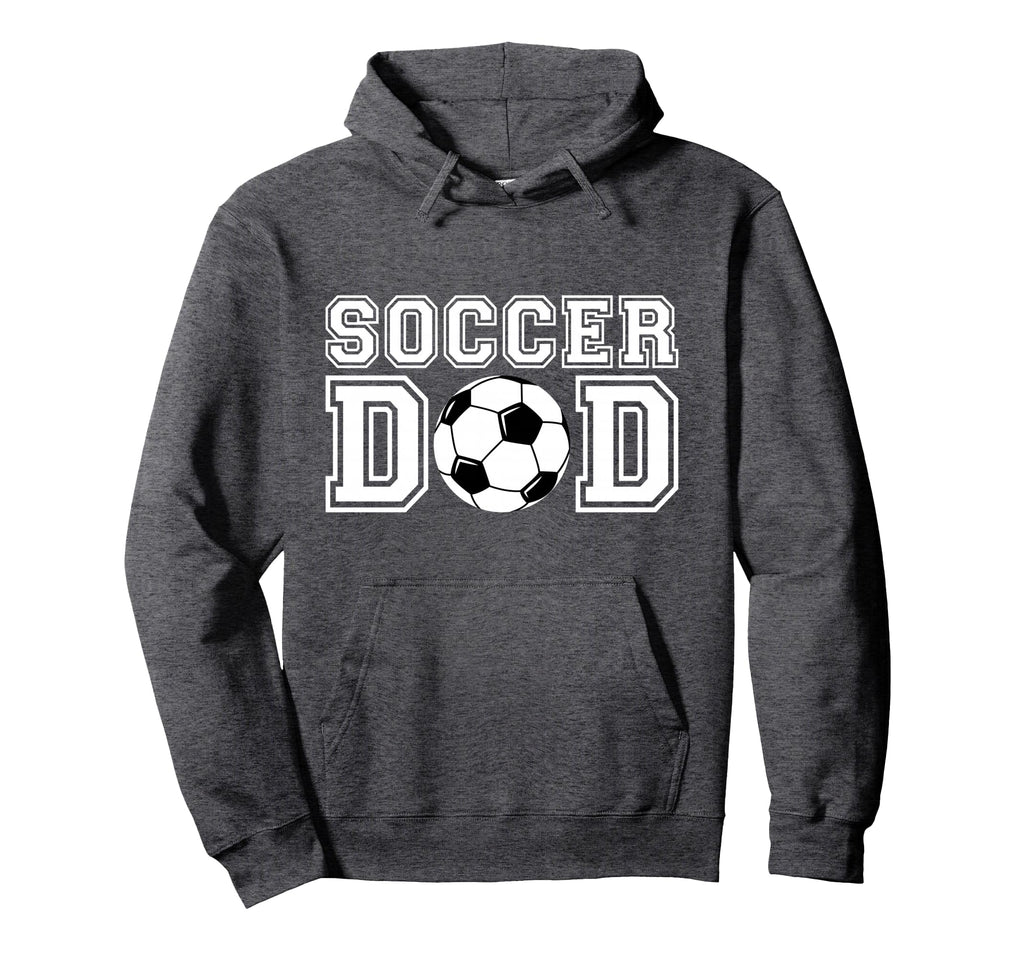 Soccer Dad Soccer Gift Father Dad Soccer Hoodie - Streetwear Style Unisex
