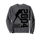 Soccer 22Th Birthday 2004 Sweatshirt - Unique Graphic Unisex