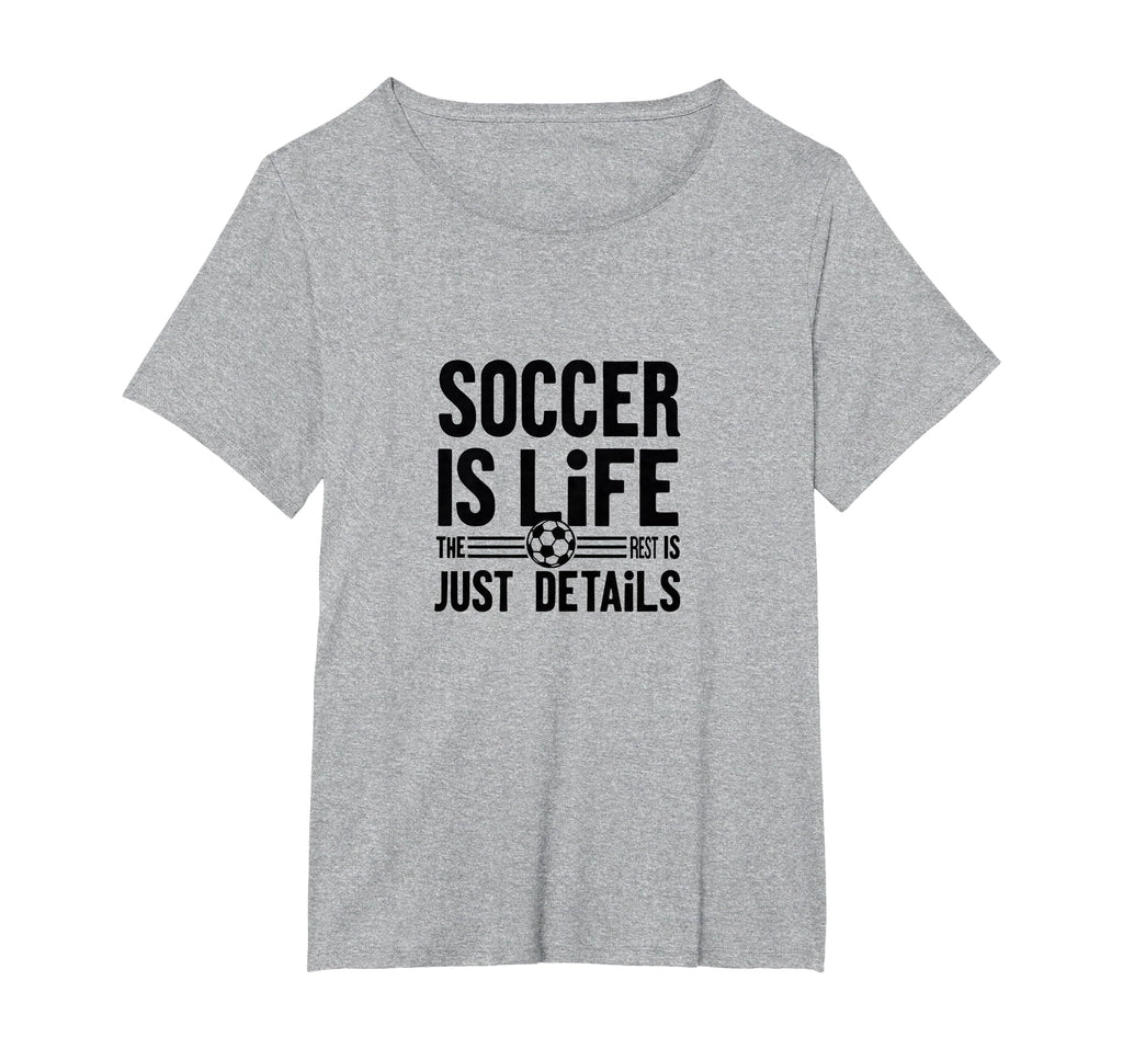 Soccer Is Life Soccer Dads Sporty T-Shirt - Unique Graphic for Adults