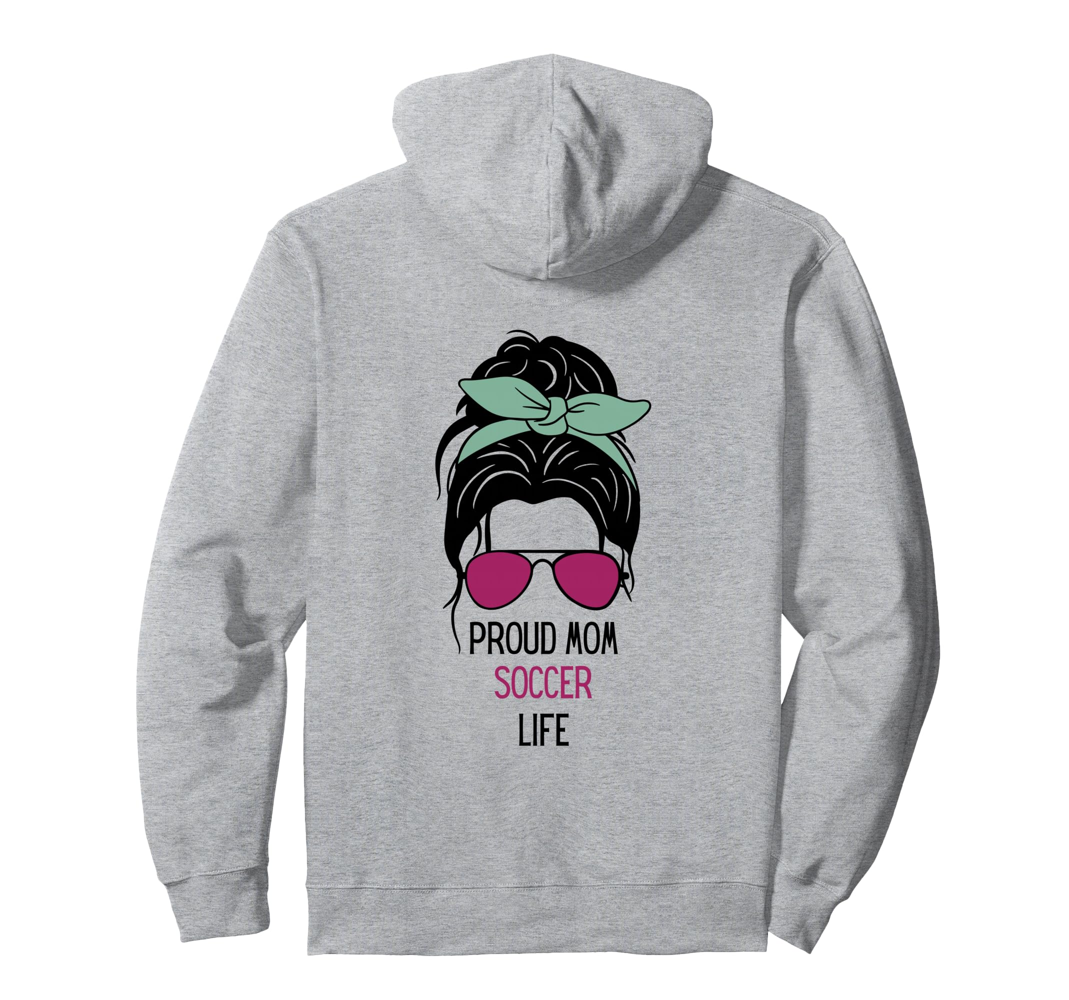 Soccer Mom Outfit Soccer And Gift Mothers Hoodie - Graphic Print Men Women