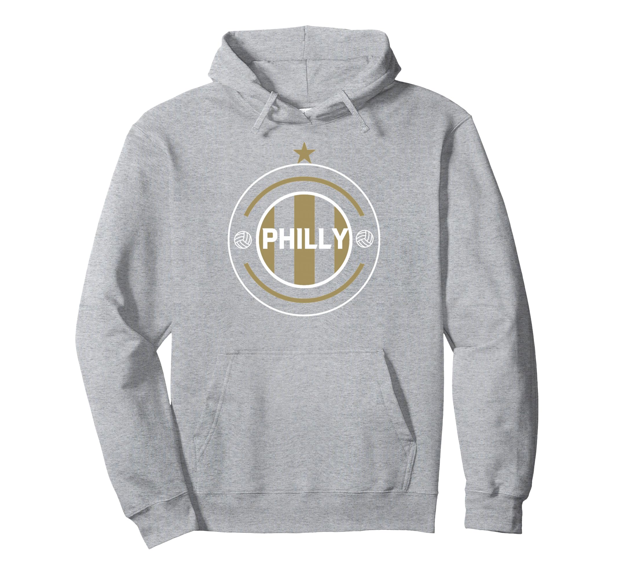 Philadelphia Soccer Jersey Crest Hoodie - Novelty Apparel Unisex