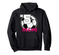 Soccer Mom 5S Mom Number 5 Soccer Hoodie - Aesthetic Graphic for Adults