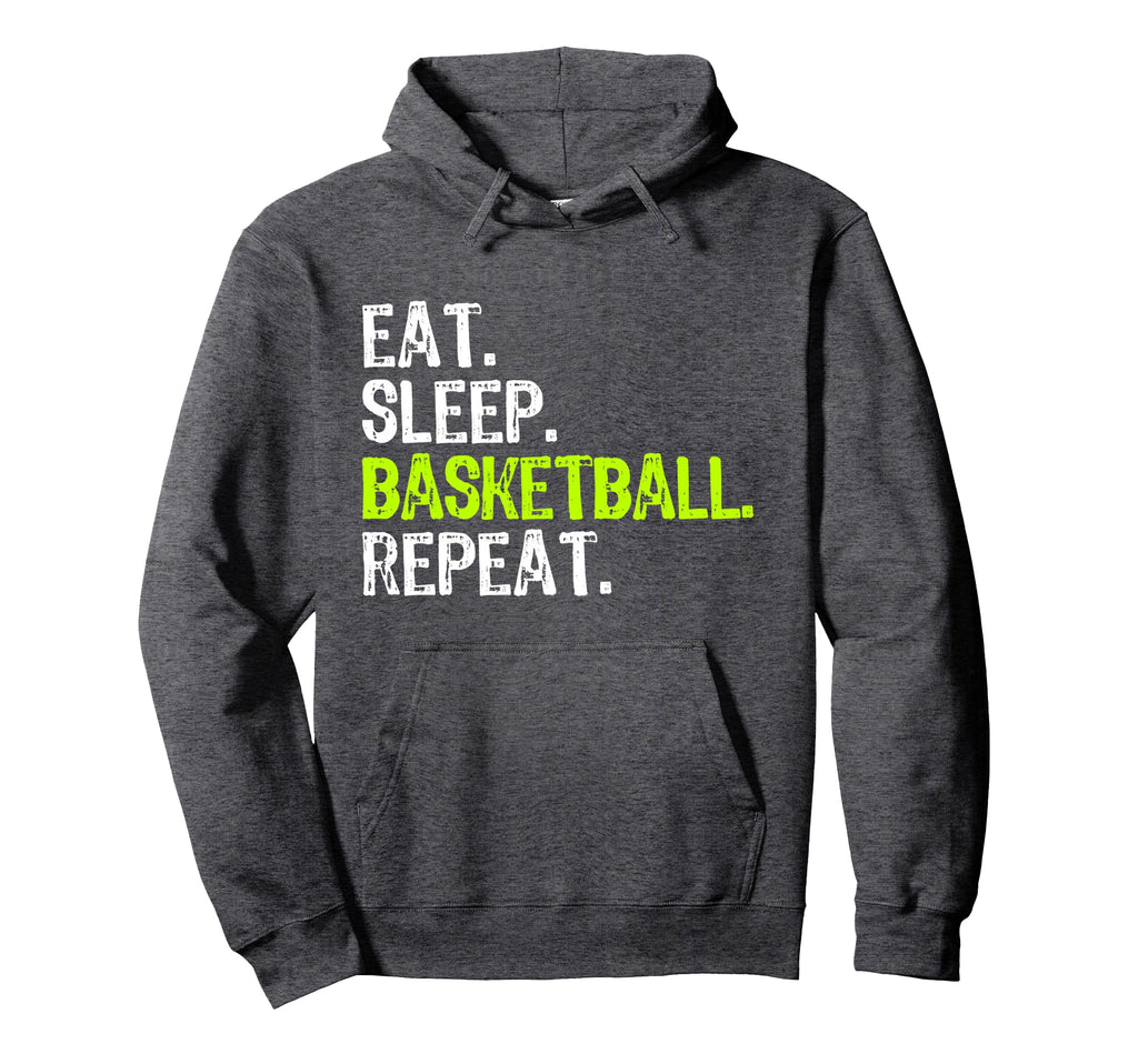 Eat Sleep Basketball Repeat Player Hoodie - Custom Art Print for Adults