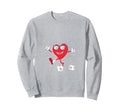 Heart Soccer Gift T-Shirt - Fun Novelty Design Unisex