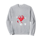 Heart Soccer Gift T-Shirt - Fun Novelty Design Unisex