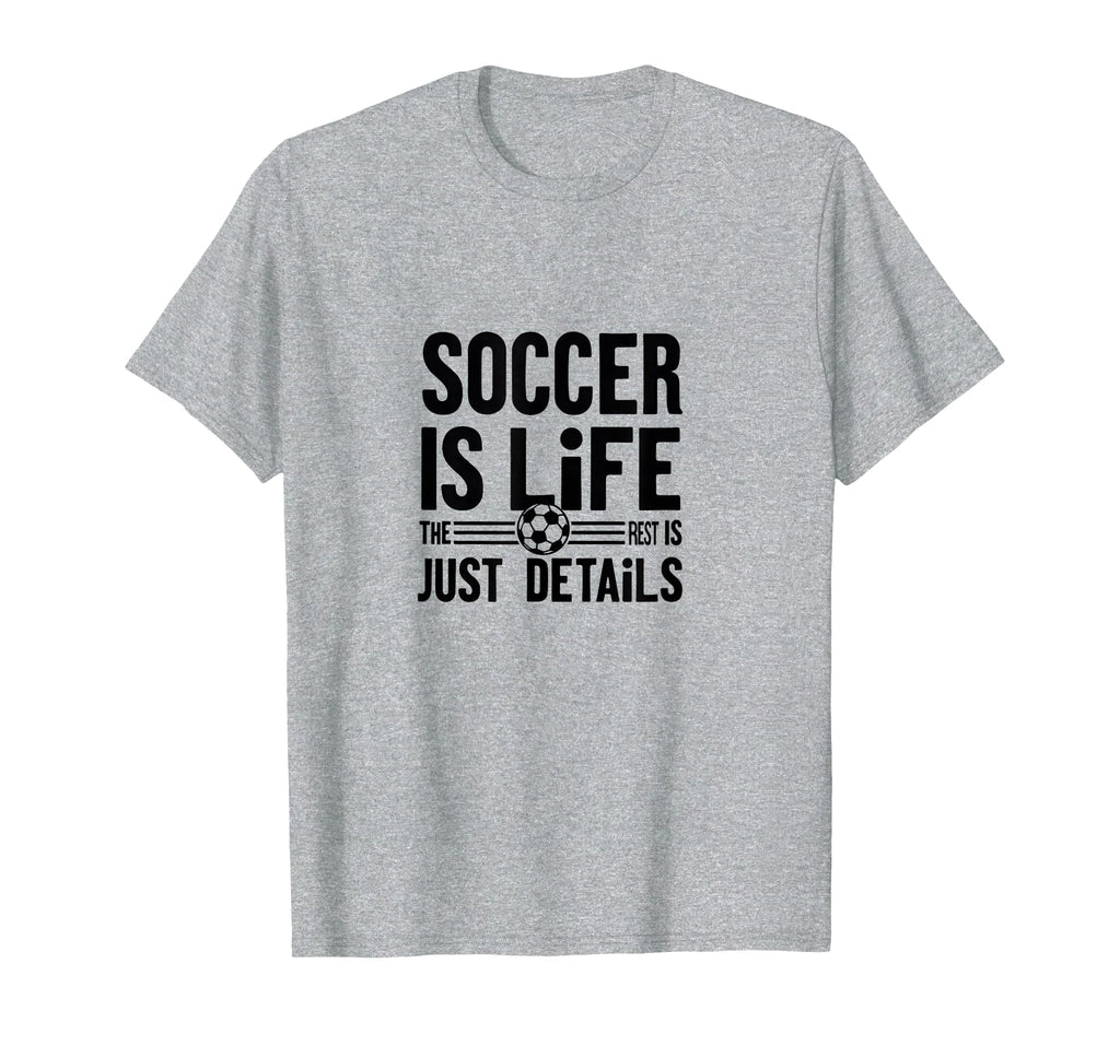 Soccer Is Life Soccer Dads Sporty T-Shirt - Custom Art Print Unisex