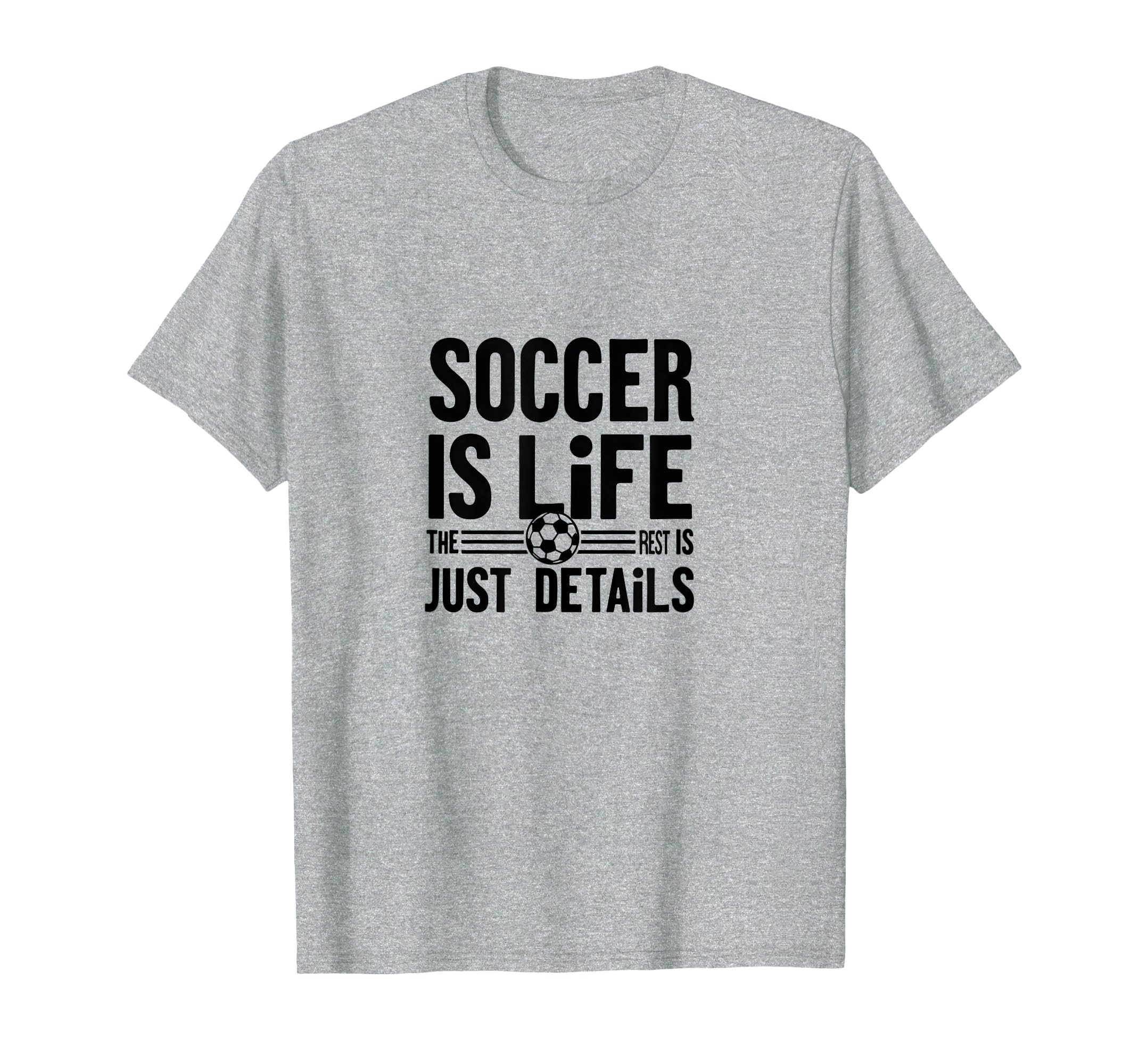 Soccer Is Life Soccer Dads Sporty Passion T-Shirt - Graphic Print Unisex