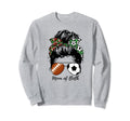 Football Mom Soccer Mom Mom Both Sweatshirt - Graphic Print Men Women