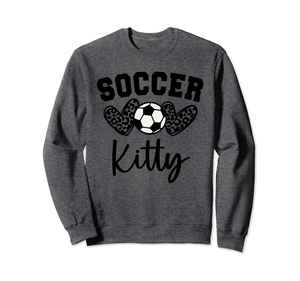 Soccer Kitty Matching Family Soccer Sweatshirt - Graphic Print Unisex