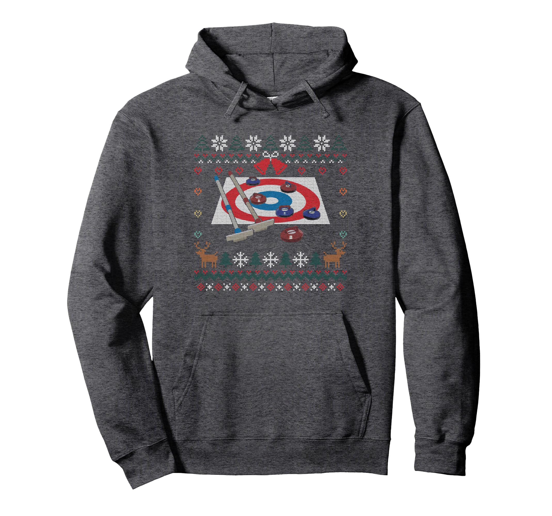 Curling Ugly Ball Sports Player Hoodie - Streetwear Style for Adults