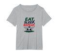 Eat Sleep Soccer Repeat Funny Sports Fan T-Shirt - Unique Graphic Unisex