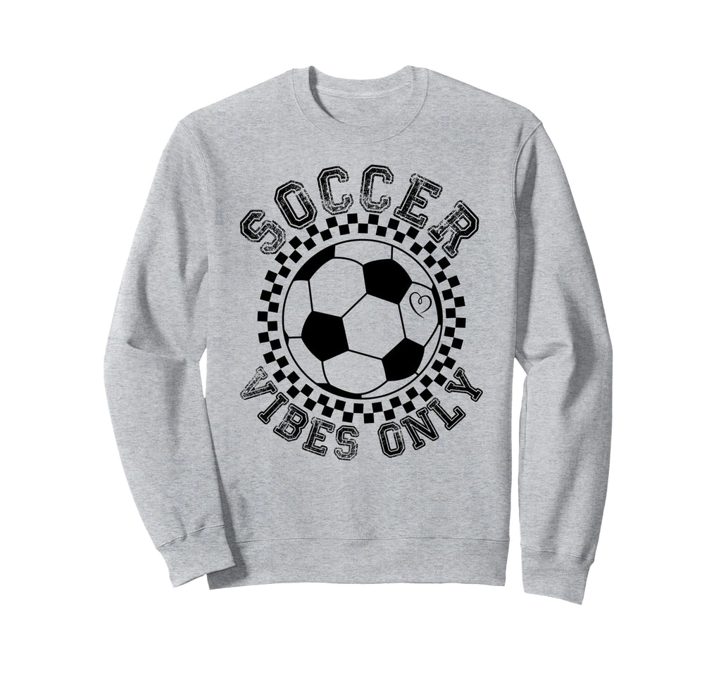 Groovy Soccer Womens Soccer Sweatshirt - Casual Everyday Wear Men Women