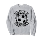 Groovy Soccer Womens Soccer Sweatshirt - Casual Everyday Wear Men Women