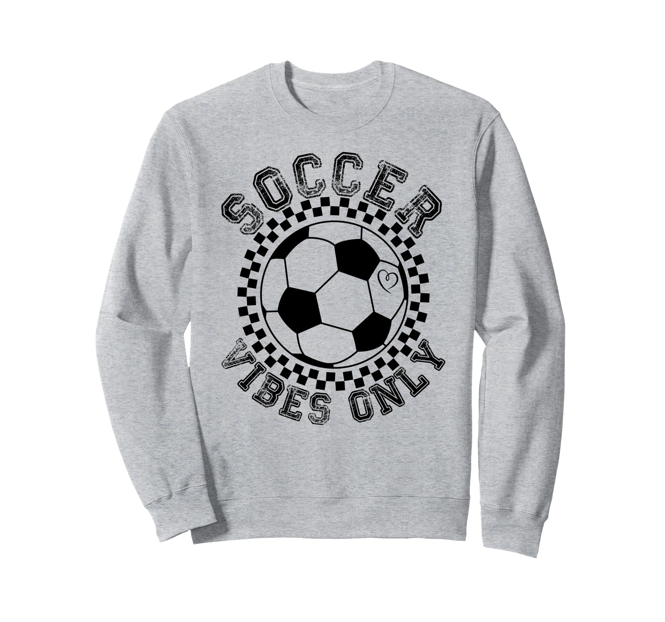 Groovy Soccer Womens Soccer Sweatshirt - Casual Everyday Wear Men Women