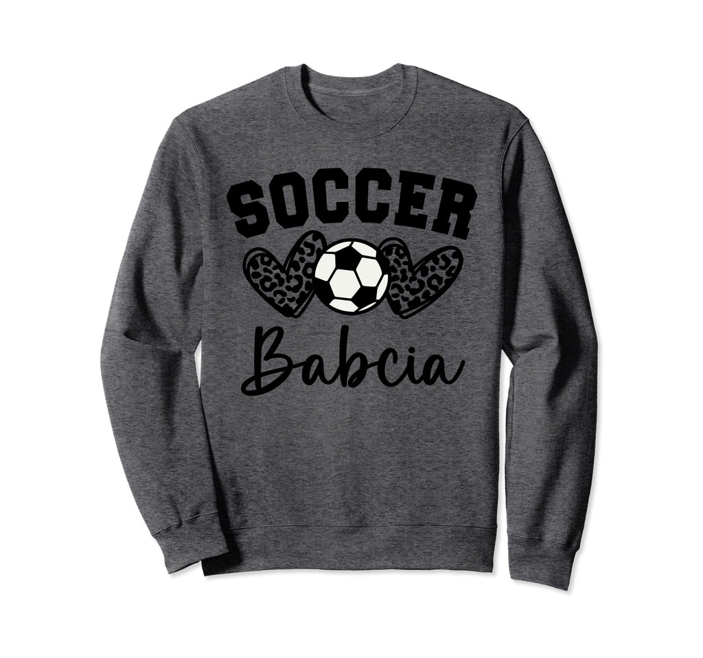 Soccer Babcia Matching Family Soccer Sweatshirt - Unique Graphic Men Women