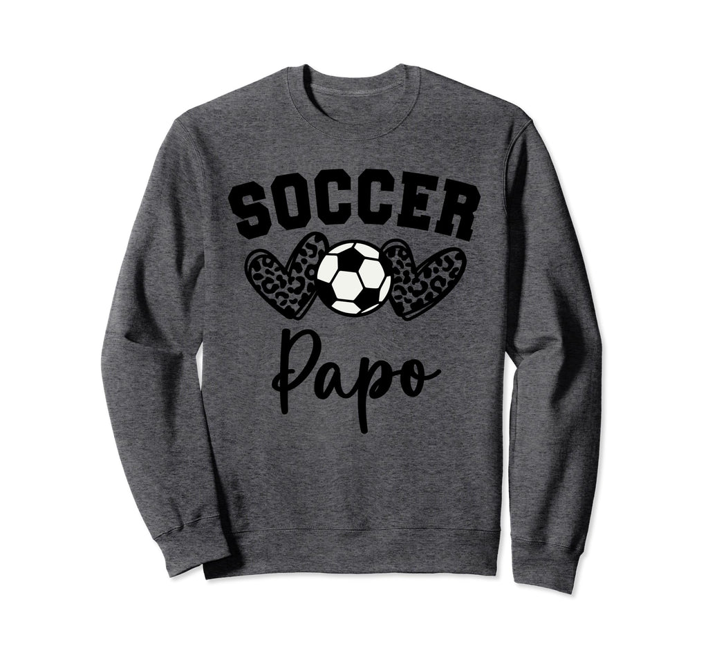 Soccer Papo Matching Family Soccer Sweatshirt - Custom Art Print Unisex