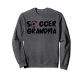 Soccer Grandma Love Heart Sweatshirt - Unique Graphic Unisex