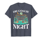 Soccer Player Day Goalkeeper Santa T-Shirt - Minimalist Print Men Women