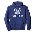 United States Soccer Logo Uswnt Hoodie - Aesthetic Graphic Unisex