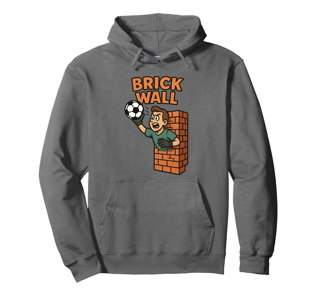 Soccer Ball Goalie Funny Goalkeeper Hoodie - Fun Novelty Design Unisex