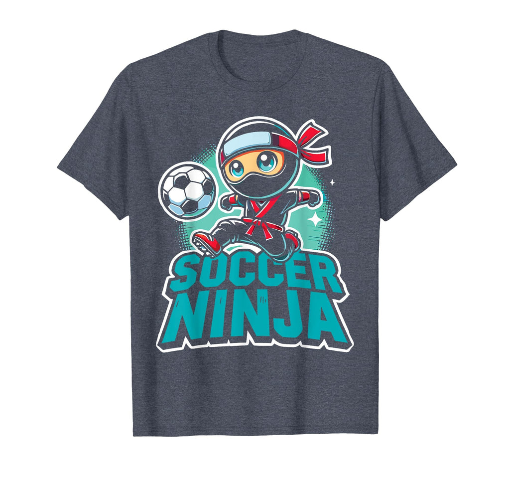 Soccer Ninja Soccer Goalkeeper T-Shirt - Custom Art Print Men Women
