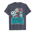 Soccer Ninja Soccer Goalkeeper T-Shirt - Custom Art Print Men Women