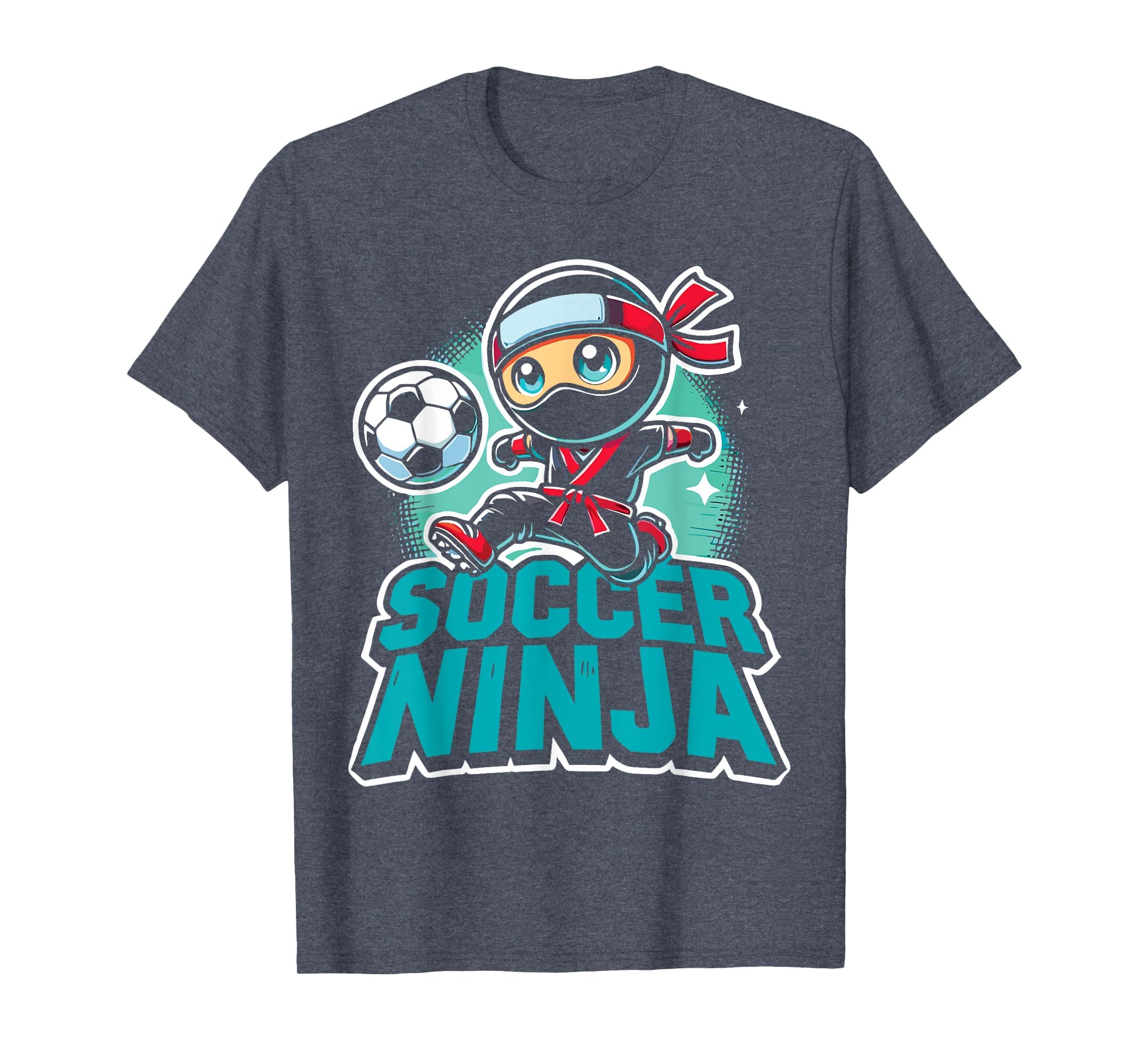Soccer Ninja Soccer Goalkeeper T-Shirt - Custom Art Print Men Women