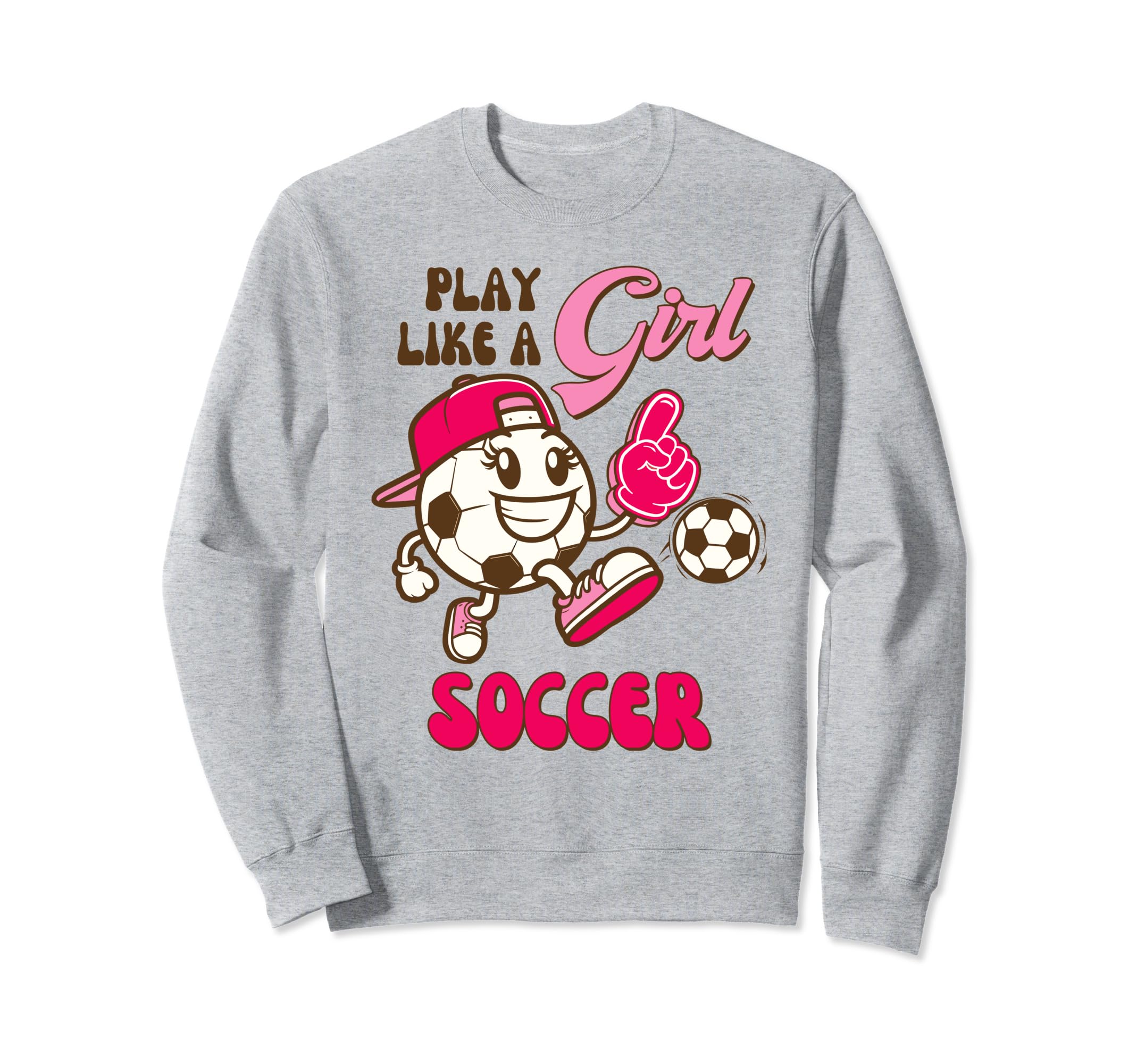 Soccer Soccer Player Soccer Play Sweatshirt - Casual Everyday Wear Unisex