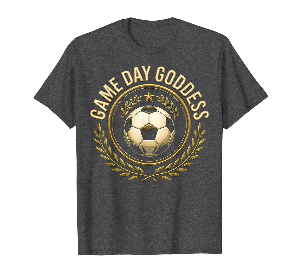 Game Day Goddess Soccer T-Shirt - Minimalist Print Unisex