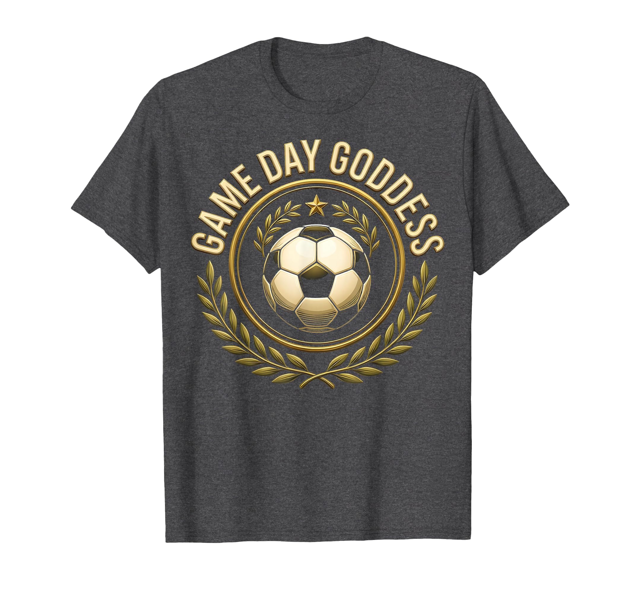 Game Day Goddess Soccer T-Shirt - Minimalist Print Unisex