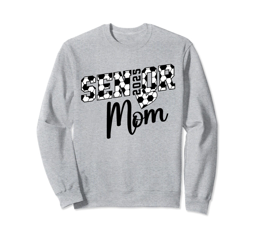 Proud Mom Soccer Senior Class 2025 Sweatshirt - Unique Graphic Unisex