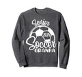Senior Soccer Granpa 2024 Class Sweatshirt - Fun Novelty Design for Adults