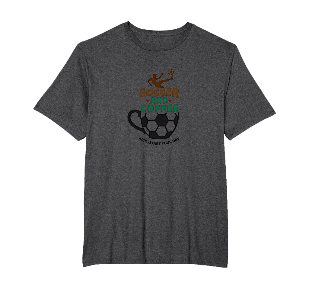 Soccer Mom Soccer And Coffee Kick Sweatshirt - Graphic Print Men Women