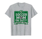 Soccer Mom Duty Proud Parent Support Sweatshirt - Aesthetic Graphic Unisex