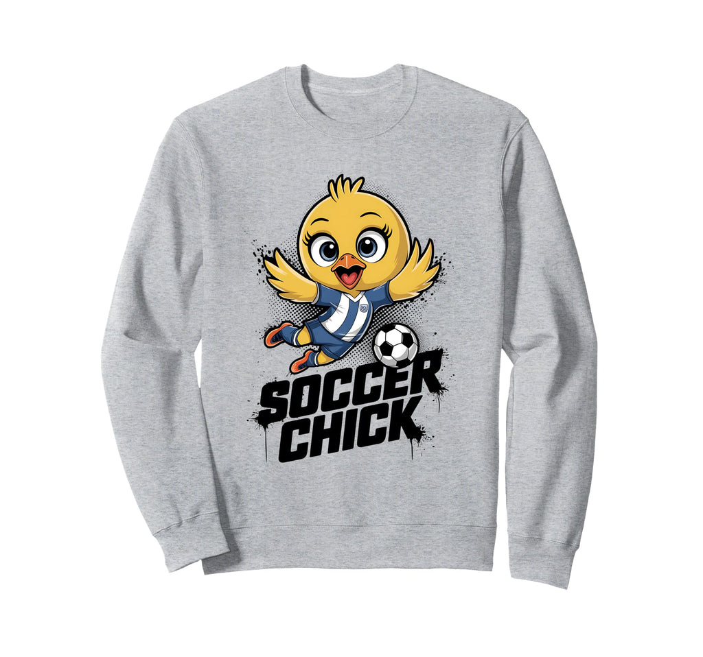 Soccer Chick Soccer Player Soccer Sweatshirt - Graphic Print Unisex