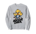 Soccer Chick Soccer Player Soccer Sweatshirt - Graphic Print Unisex