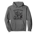 Funny Soccer Mom Corgi Dog Hoodie - Fun Novelty Design for Adults