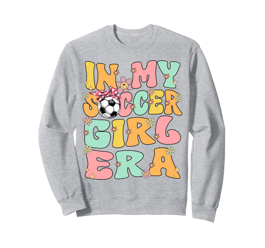 My Soccer Era Groovy Soccer Sweatshirt - Fun Novelty Design for Adults