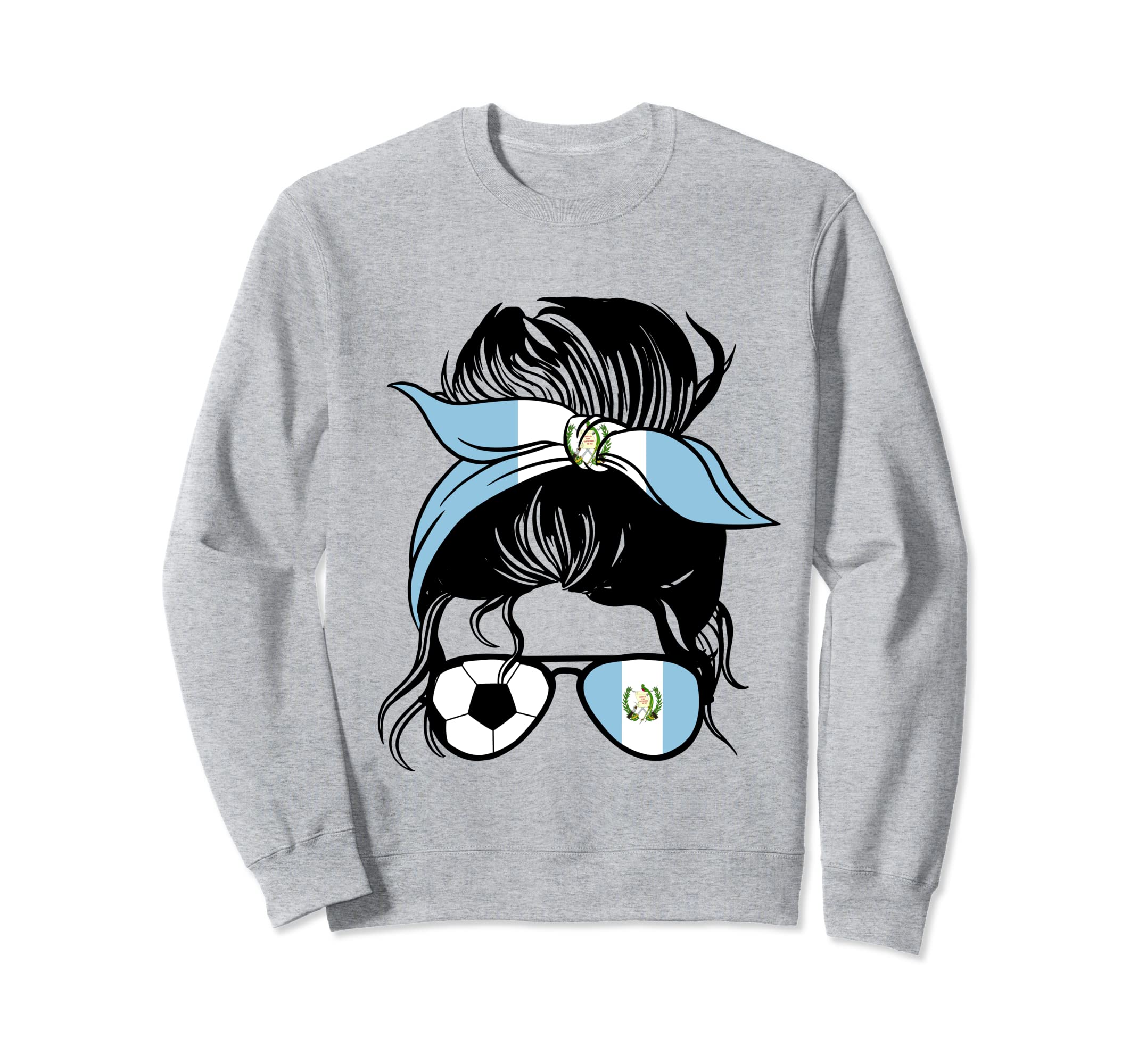Guatemala Soccer Mom Mothers Day Sweatshirt - Unique Graphic for Adults
