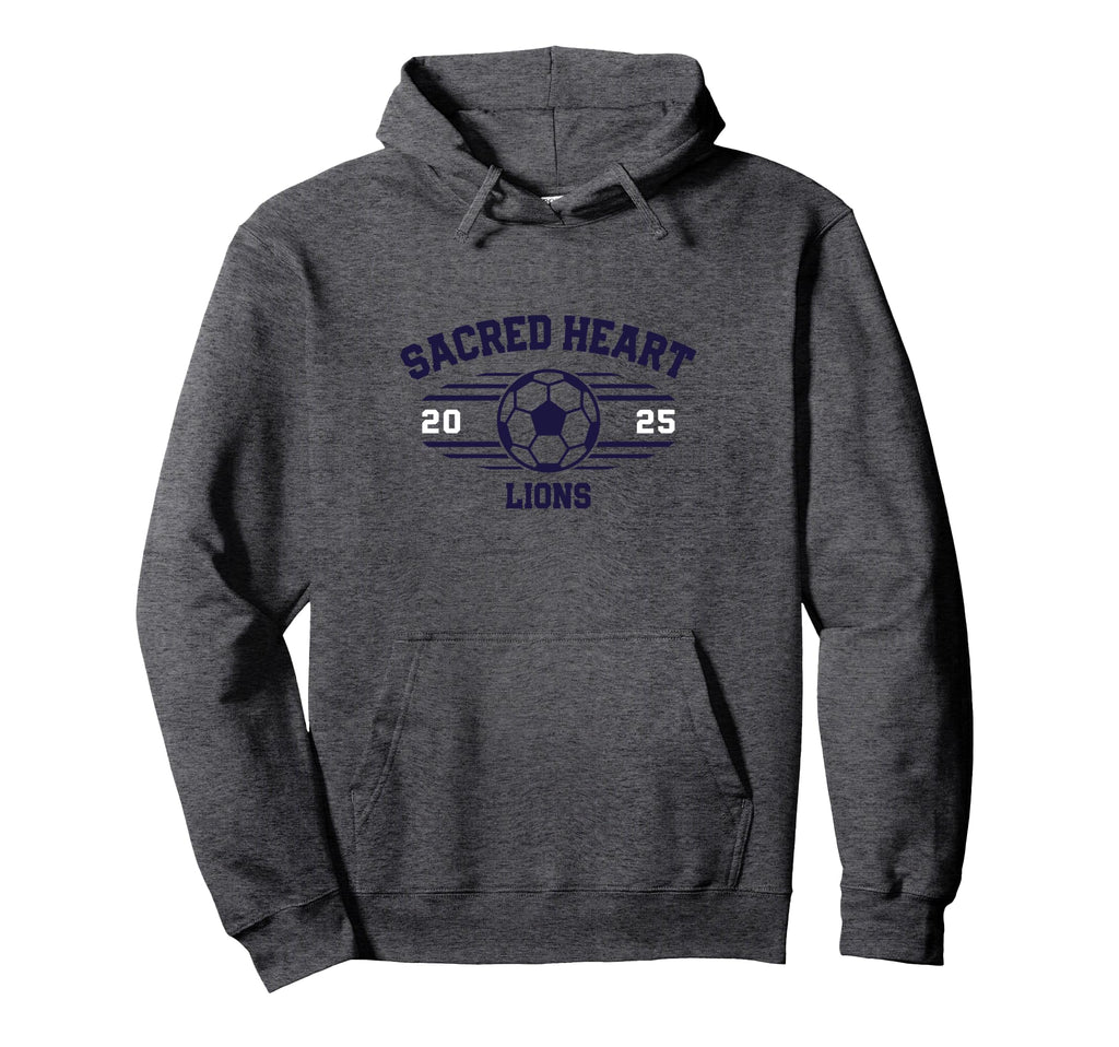 Sacred Heart Lions Soccer Ball 2025 Hoodie - Novelty Apparel Men Women