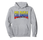 Colombian Flag Pride Colombia Soccer Hoodie - Unique Graphic for Adults