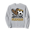 Soccer Mamaw Heart Grandma Mamaw Sweatshirt - Minimalist Print Unisex