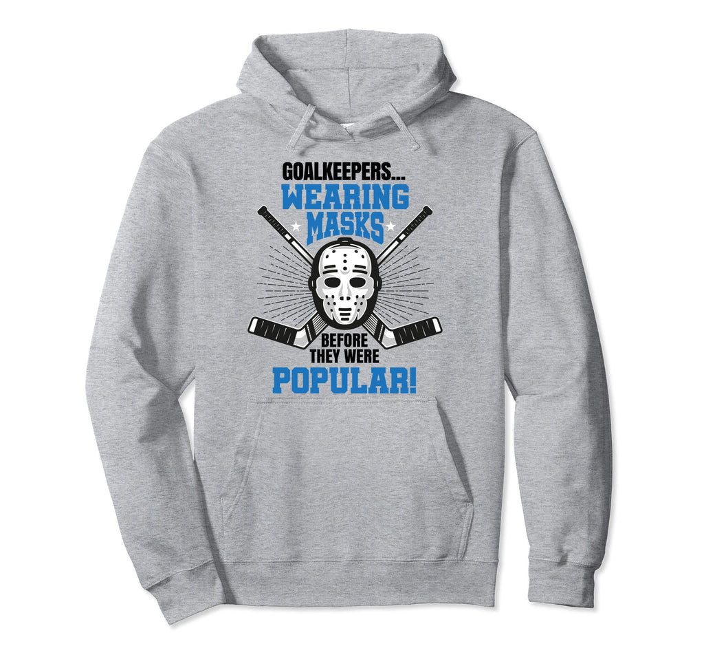 Funny Hockey Goalie Shirts Mask Gift Ice Hoodie - Trendy Graphic Men Women