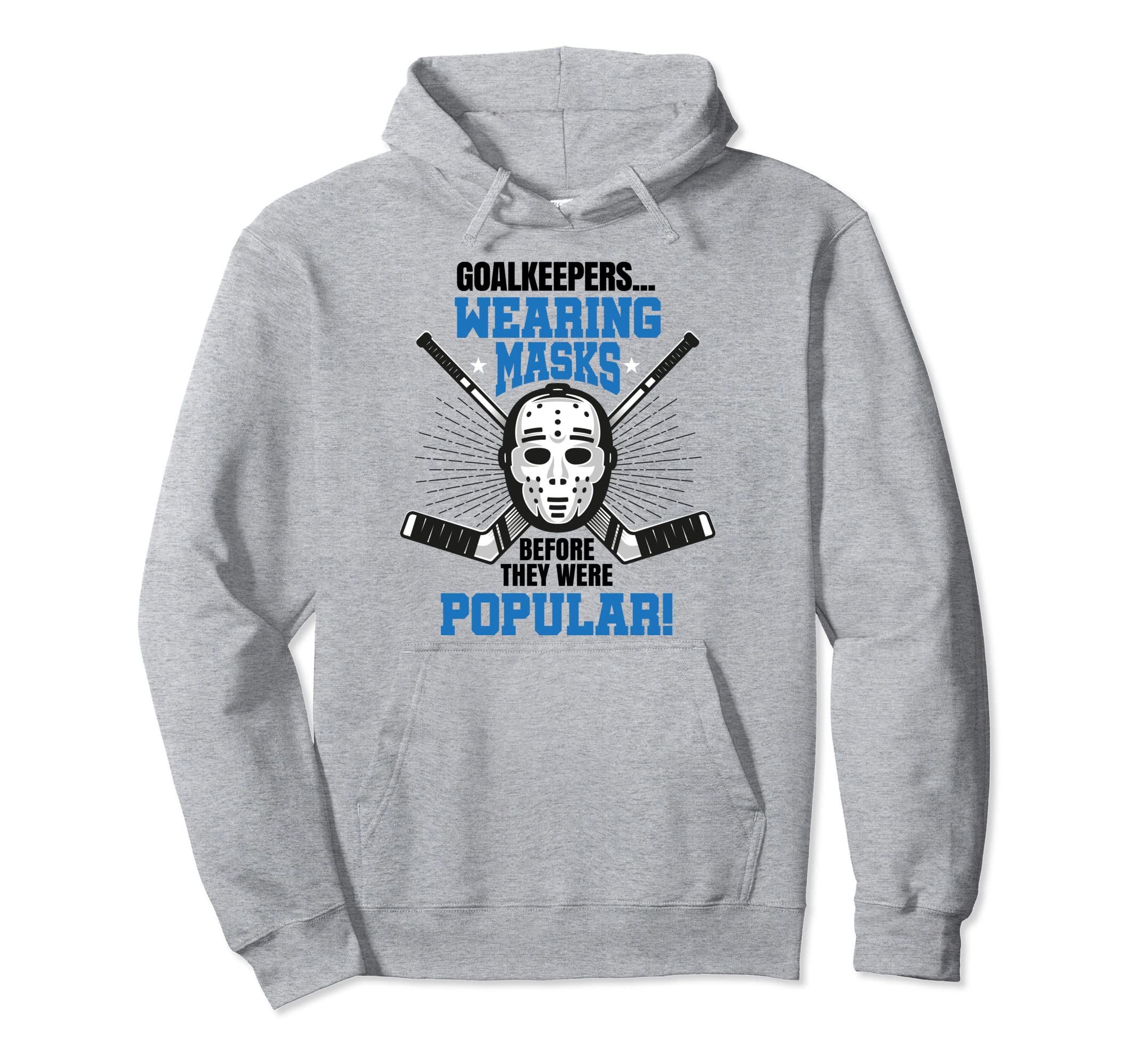 Funny Hockey Goalie Shirts Mask Gift Ice Hoodie - Trendy Graphic Men Women