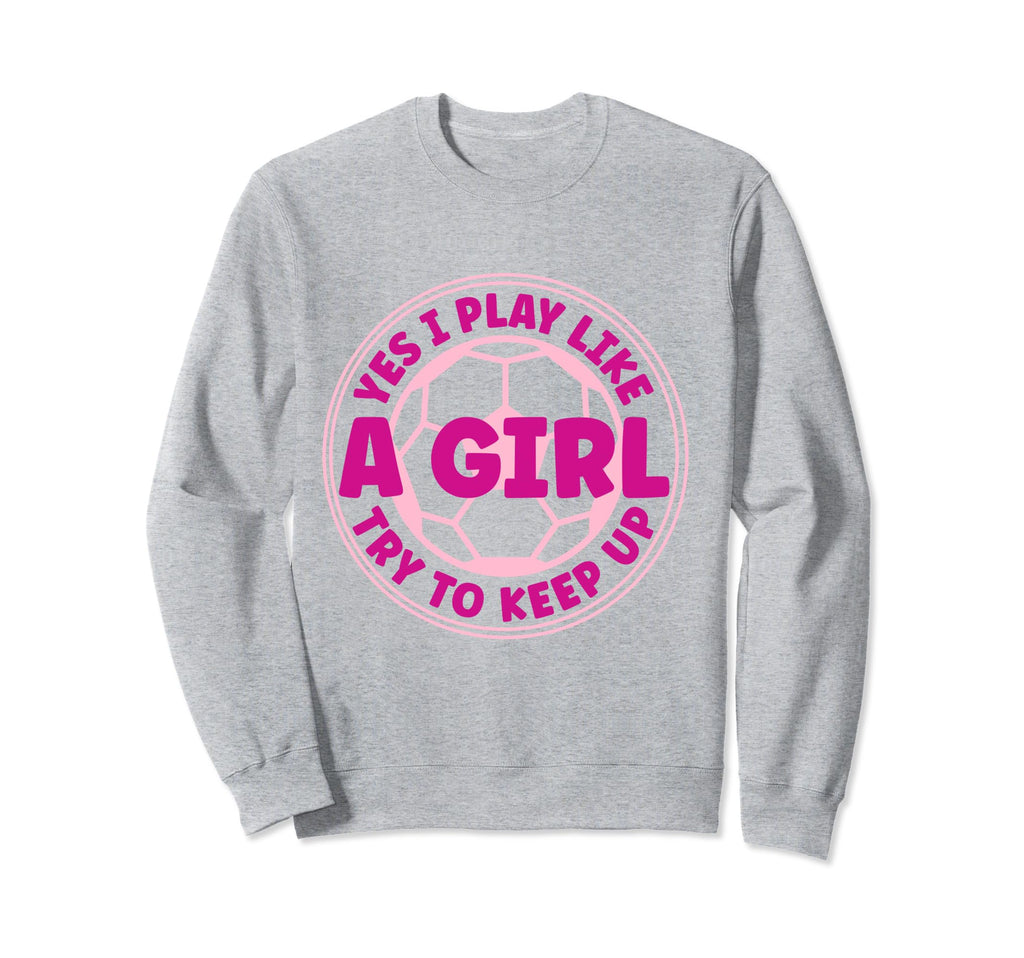 Soccer Soccer Player Soccer Sweatshirt - Aesthetic Graphic for Adults